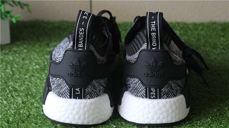 Adidas NMD R1 Primeknit Grey Black Mottled